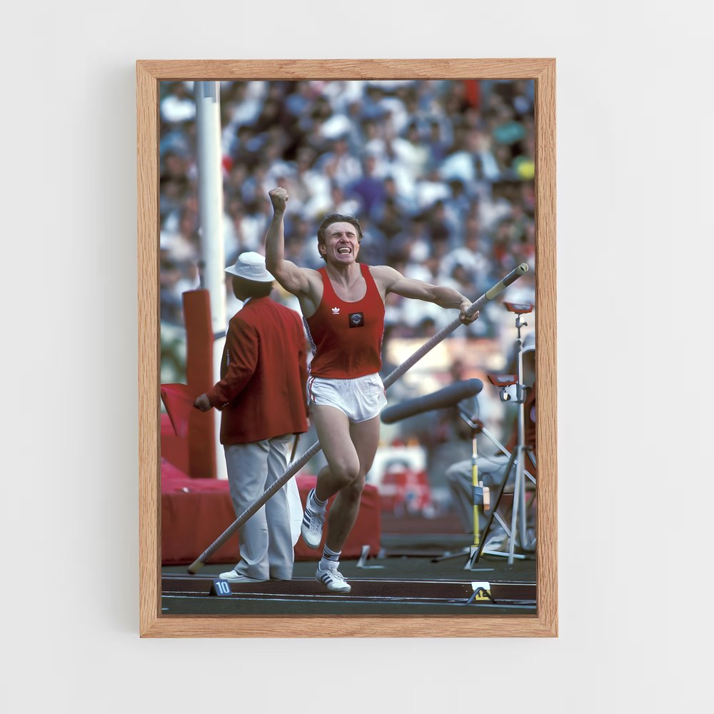Poster L'Élan de Sergey – affiche Athlétisme (vue 4)